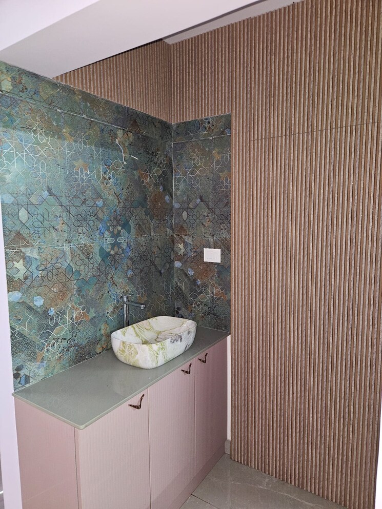 Bathroom, hallmark-skyrena 2 Bedroom 1325 Sq.Ft. Apartment In Narsingi Hyderabad 8901172