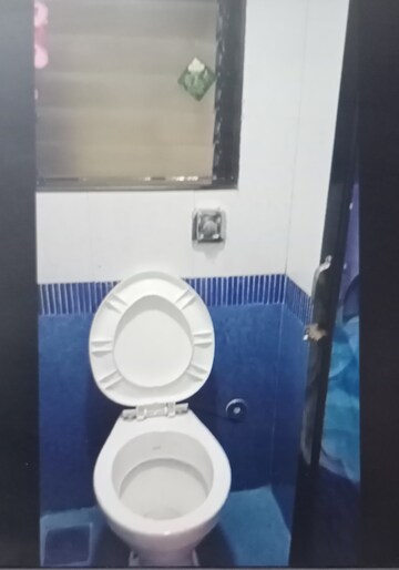 Bathroom in 2 BHK Apartment at Rail Vihar CHS, Kharghar Sector 4 – for Rent