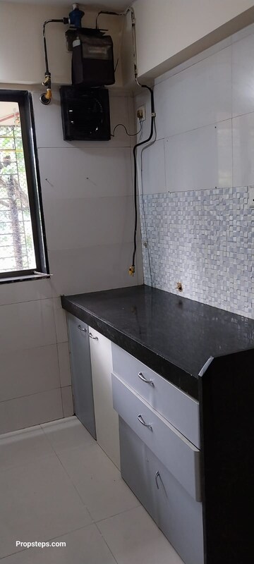 Kitchen in 1 BHK Apartment at Sethia Green View, Goregaon West – for Rent