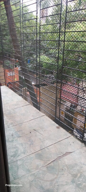 Balcony in 1 BHK Apartment at Sethia Green View, Goregaon West – for Rent