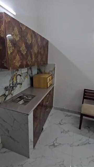 Kitchen in 1 RK Apartment at Patel Nagar – for Rent