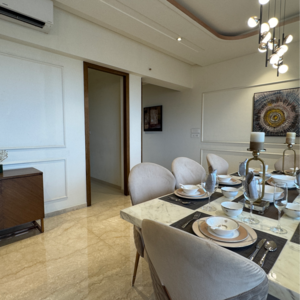 Living Room in 5 BHK Builder Floor at Lodha Palava Serenity B, Taloja Bypass Road – for Sale