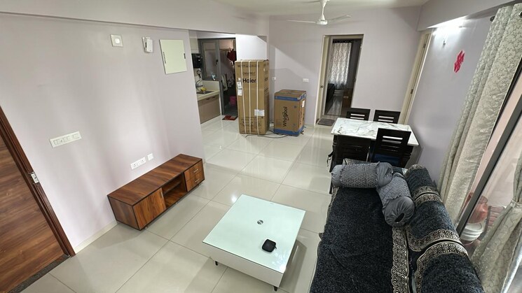Living Room, shela 3 Bedroom 1755 Sq.Ft. Apartment In Shela Ahmedabad 8901281