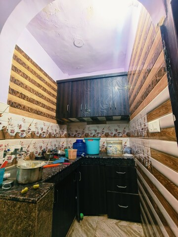 Kitchen in 1 BHK Builder Floor at Dwarka Mor – for Rent