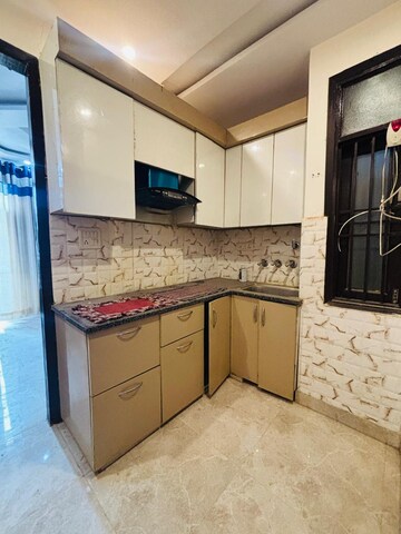 Kitchen in 2 BHK Builder Floor at Dwarka Mor – for Rent