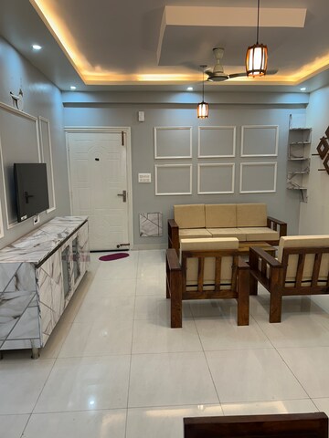 Living Room in 3 BHK Apartment at Canal Road – for Rent