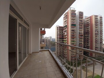 Balcony in 3 BHK Apartment at Puri Pranayam, Sector 82 – for Rent