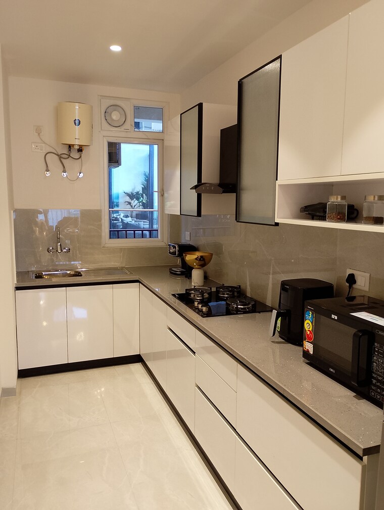 Kitchen, mrg-crown 3 Bedroom 1359 Sq.Ft. Apartment In Sector 106 Gurgaon 8901476