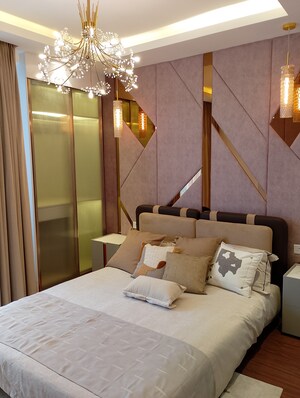 Living Room in 3 BHK Apartment at MRG Crown, Sector 106 – for Sale