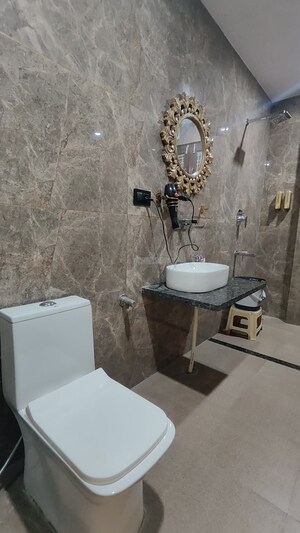 Bathroom in 3 BHK Apartment at Ganga Royal Gravitaz, Gandhi Path – for Sale