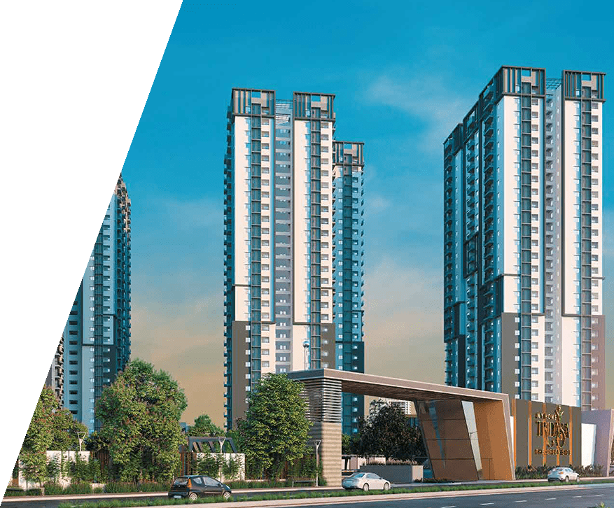 3 BHK + Pooja Room 1840 Sq.Ft. Apartment in My Home Tridasa