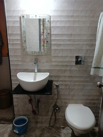 Bathroom in 1 BHK Apartment at Bhoomi Acres, Waghbil – for Sale