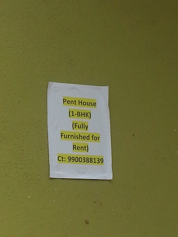 Master Plan in 1 BHK Independent House at Rt Nagar – for Rent