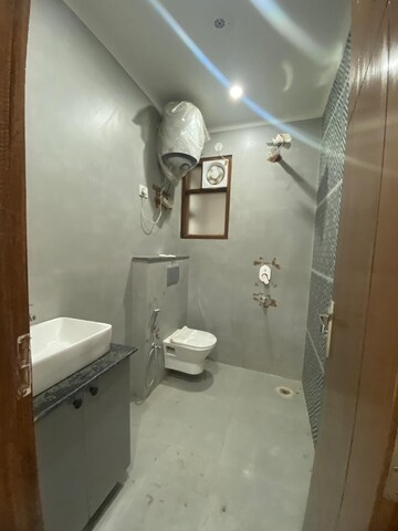 Bathroom in 2 BHK Builder Floor at Paryavaran Complex – for Rent