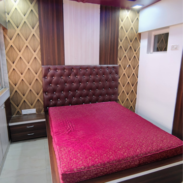 Bedroom in 1 BHK Apartment at Ekta Brooklyn Park, Y K Nagar – for Rent