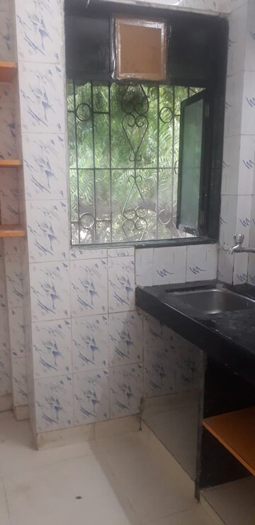 Kitchen in 1 BHK Apartment at Akul Apartments, Kopar Khairane – for Rent