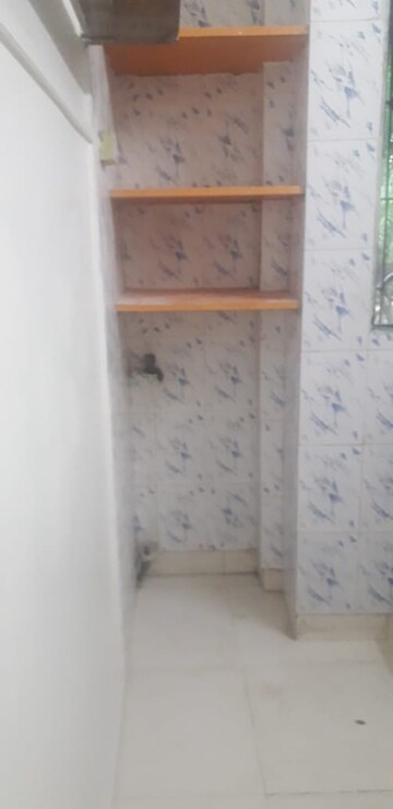 Bathroom in 1 BHK Apartment at Akul Apartments, Kopar Khairane – for Rent