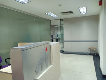 Kitchen in  Office Space at Okhla Industrial Estate Phase 3 – for Rent