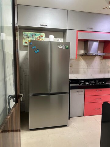 Kitchen in 3 BHK Apartment at Rustomjee OZone, Goregaon West – for Rent