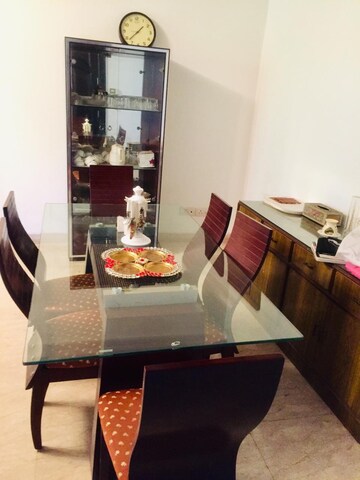 Living Room in 3 BHK Apartment at Panchsheel Enclave – for Rent