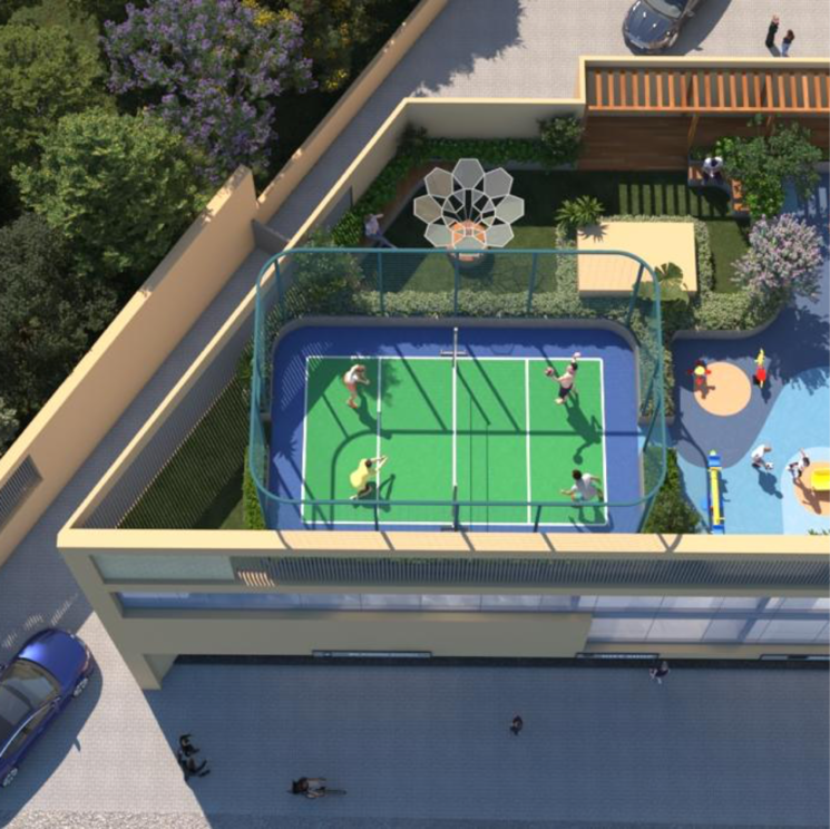 Balcony, mansion-sky-meridian 2 Bedroom 700 Sq.Ft. Apartment In Tathawade Pune 8901769