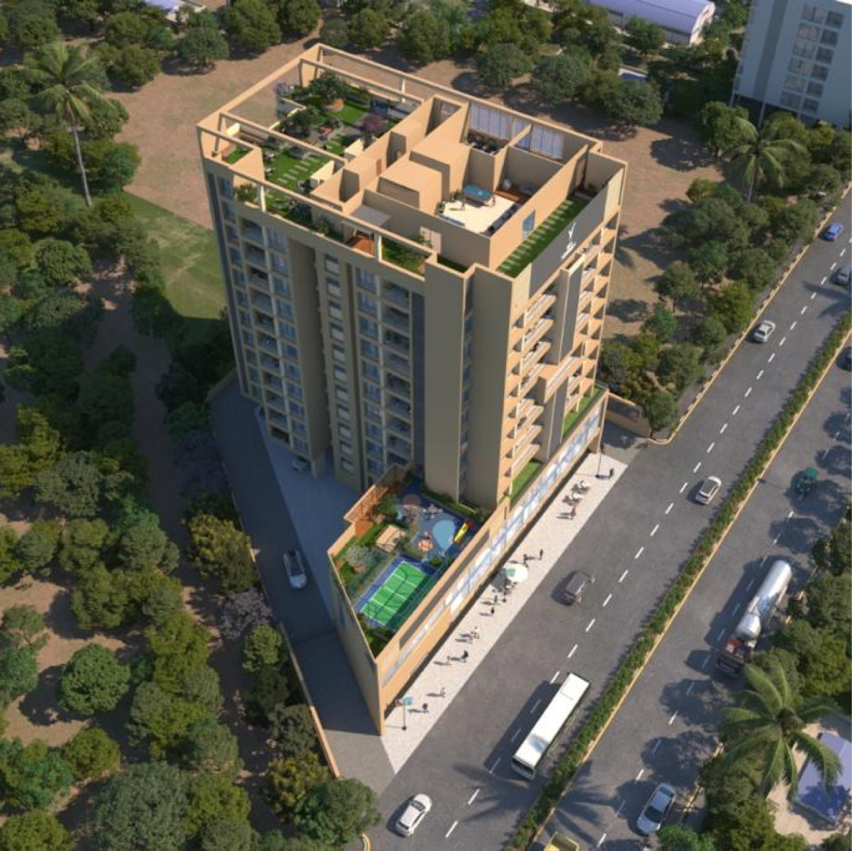 2 BHK Apartment For Sale in Mansion Sky Meridian