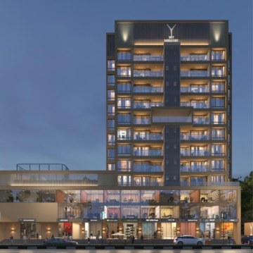 2 BHK Apartment – Exterior View View at Mansion Sky Meridian, Tathawade - for Sale