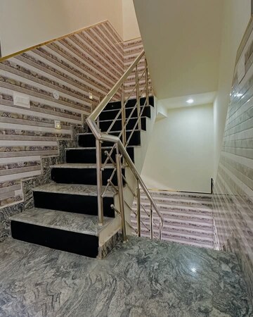 Staircase in 3 BHK Apartment at Mahavir Enclave 1 – for Sale