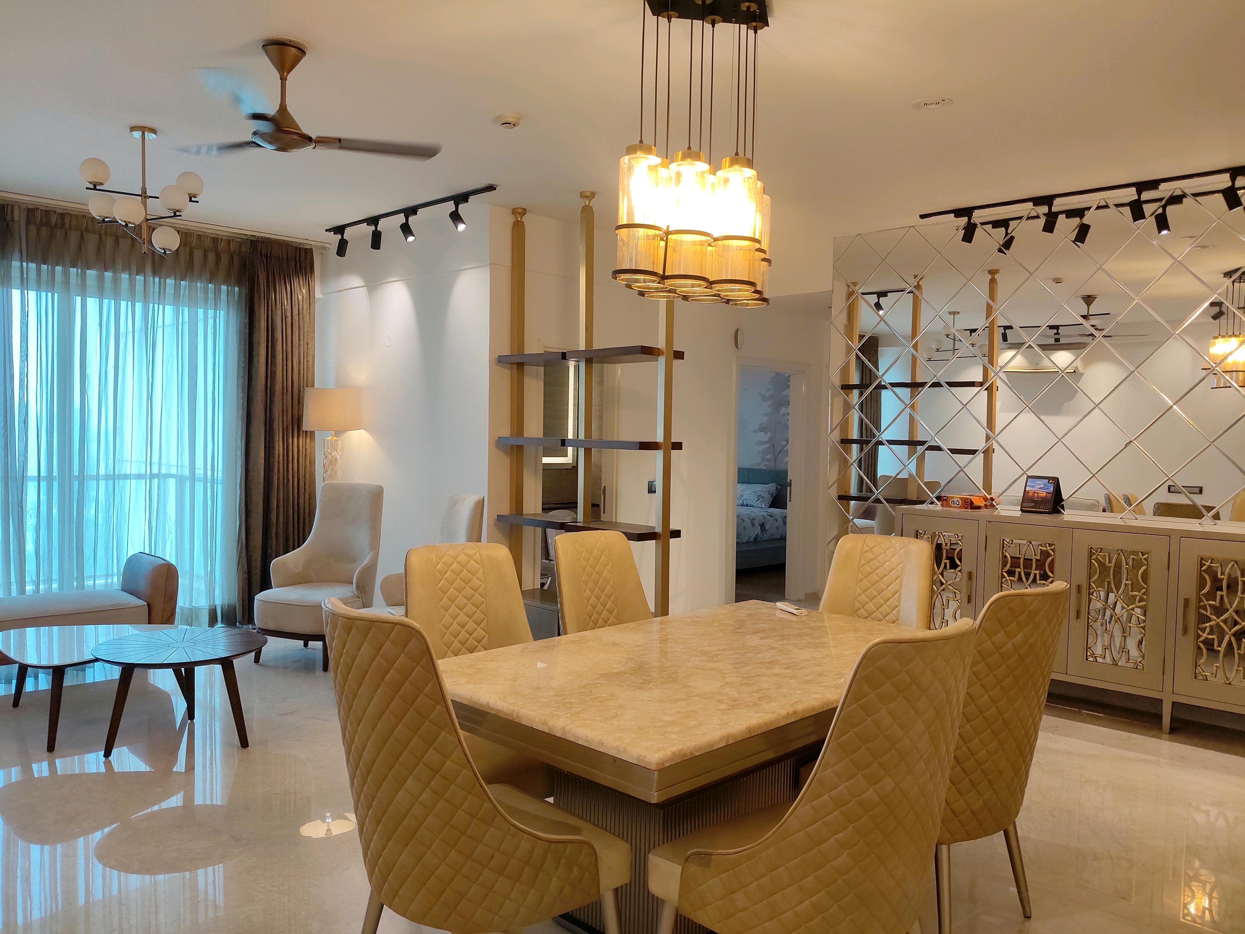 4 BHK + Servant Room Apartment For Rent in DLF The Crest