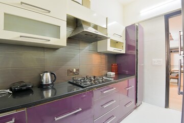 Kitchen in 3 BHK Apartment at Green Park – for Rent