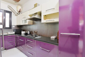 Kitchen in 3 BHK Apartment at Green Park – for Rent