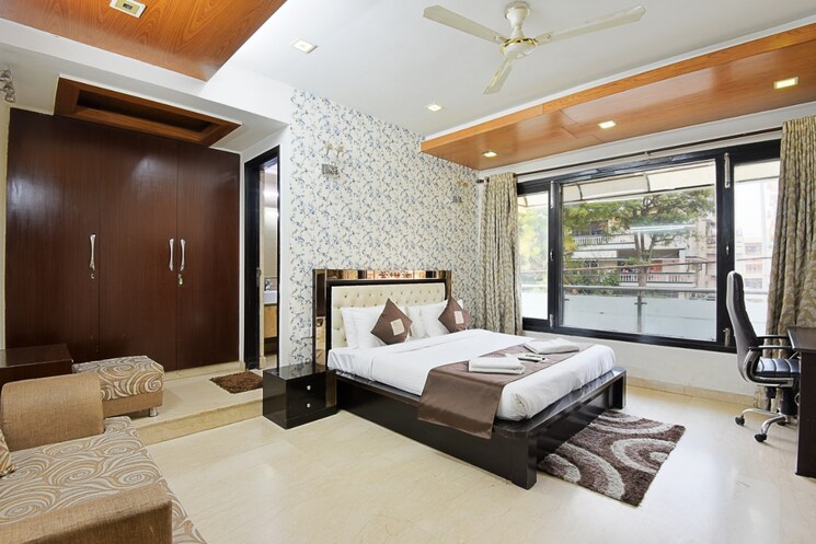 Bedroom, green park 3 Bedroom 2000 Sq.Ft. Apartment In Green Park Delhi 8901775