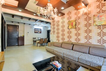 Living Room in 3 BHK Apartment at Green Park – for Rent
