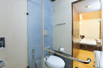 Bathroom in 3 BHK Apartment at Green Park – for Rent