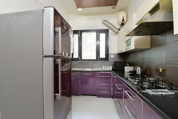 Kitchen in 3 BHK Apartment at Green Park – for Rent