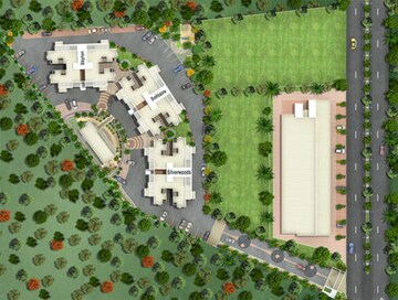 Master Plan in 2 BHK Apartment at Gulmohar Queenstown, Kharadi – for Sale
