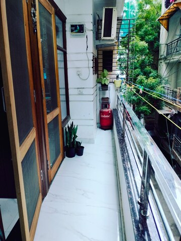 Balcony in 3 BHK Apartment at Panchsheel Vihar – for Rent