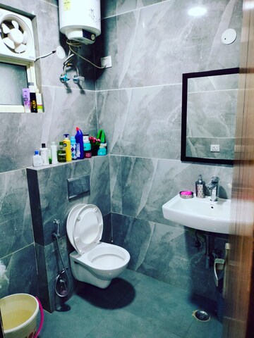 Bathroom in 3 BHK Apartment at Panchsheel Vihar – for Rent