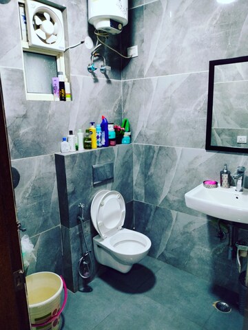 Bathroom in 3 BHK Apartment at Panchsheel Vihar – for Rent
