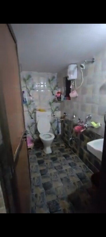 Bathroom in 1 BHK Apartment at Ramdev Park, Mira Road – for Sale