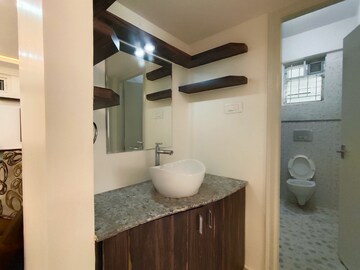 Bathroom in 2 BHK Apartment at BM Luxuria, Hsr Layout – for Rent