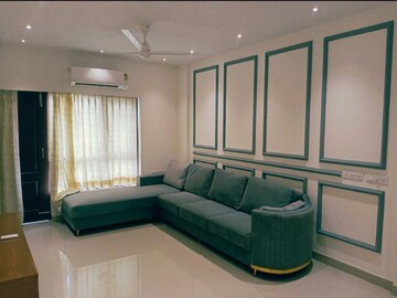 Living Room in 3.5 BHK Apartment at Gandharva Imperial Crest, Vrindavan Yojna – for Sale
