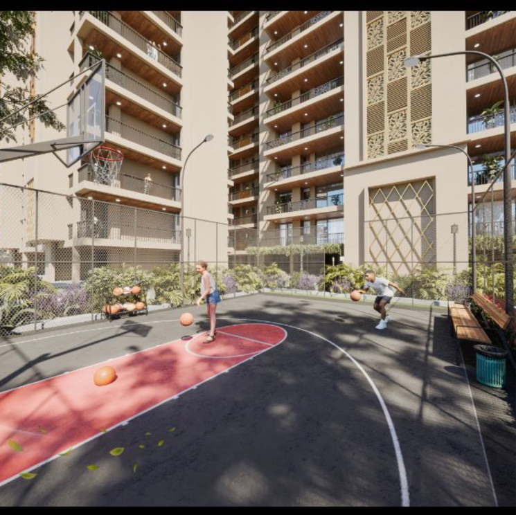 Exterior View, high ground 3 Bedroom 1995 Sq.Ft. Apartment In High Ground Zirakpur 8901921