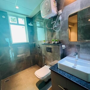 Bathroom in 3 BHK Apartment at High Ground – for Sale
