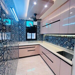 Kitchen in 3 BHK Builder Floor at Panchsheel Vihar – for Sale