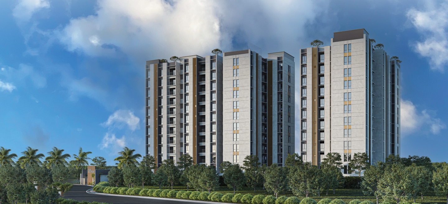 3 BHK + Study Room Apartment For Sale in Purti Codename Rajarhat