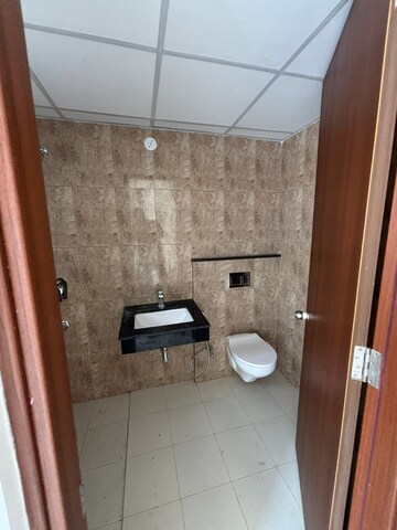 Bathroom in 3 BHK Apartment at Shapoorji Pallonji Joyville Phase 2, Sector 102 – for Rent