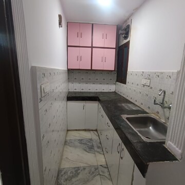 Kitchen in 3 BHK Builder Floor at Khirki Extension – for Rent