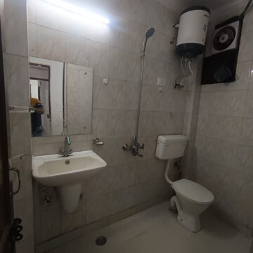 Bathroom in 3 BHK Builder Floor at Khirki Extension – for Rent