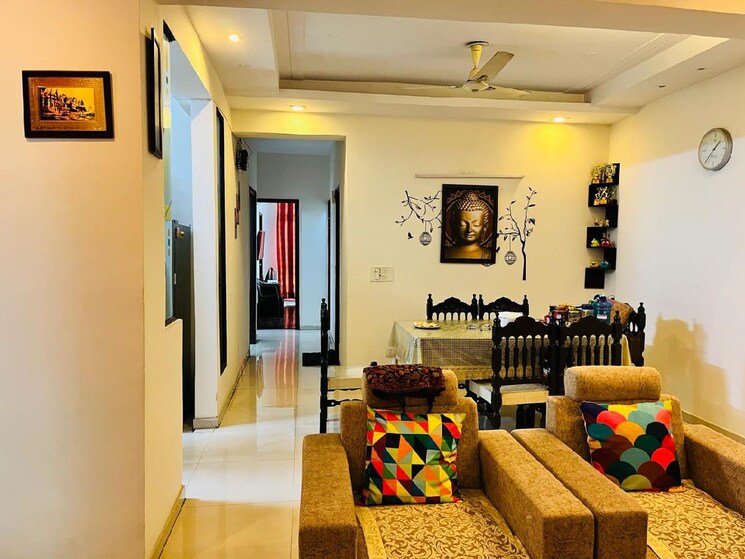 Living Room, prateek-laurel 3 Bedroom 1560 Sq.Ft. Apartment In Sector 120 Noida 8901982